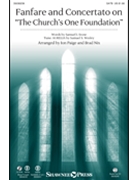 Fanfare and Concertato on The Church's One Foundation by Wesley Samuel Sebastian - Paige Jon - for SATB and Congregation
