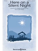 Here on a Silent Night by Price Nancy for SATB and Flute