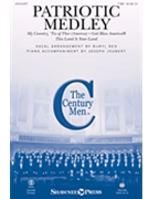 Patriotic Medley by Various - Red and Joubert - for TTBB and Piano