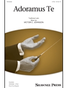 Adoramus te by Johnson Victor C for 2-Part and Piano