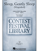 Sleep Gently Sleep (Wiegenlied) by Brahms Johannes - Harris E - for 2-Part