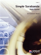 Simple Sarabande by Sparke Philip for Concert Band