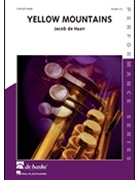 Yellow Mountains by De Haan J for Concert Band