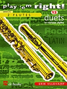 Play 'em Right - Duets by - Veldkamp Erik - for Flute Duet