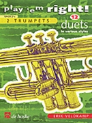 Play 'em Right - Duets by - Veldkamp Erik - for Trumpet Duet