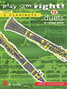Play 'em Right - Duets by - Veldkamp Erik - for Clarinet Duet