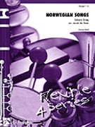 Norwegian Songs by Grieg Edvard - De Haan Jacob - for Concert Band