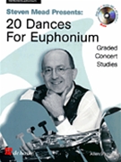 20 Dances For Euphonium by Mead S Steven Mead for Euphonium Bass Clef (w / CD)