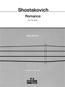 Romance from The Gadfly by Shostakovich Dmitri - Fraser Donald - for
