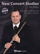 New Concert Studies For Flute by - Cesarini Franco - for Flute w/ Audio