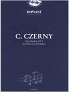 Easy Studies Vol. 1 For Piano & Orchestra by Czerny Carl - Stover - for 2 Piano 4 Hands