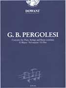 Concerto for Flute Strings and Basso Continuo in G Major by Pergolesi Giovanni Battista - Gero Stover - for Flute