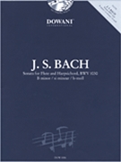 Sonata for Flute and Harpsichord in B minor BWV 1030 by Bach Johann Sebastian for Flute Solo (Dowani 3 Tempi Play-Along)