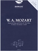 Sonata In E Minor Kv304(300c) by Mozart Wolfgang Amadeus - Scherz Herbert - for Violin w/c