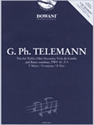 Trio In F Major Twv 42 by Telemann Georg Philipp for Instrument Trio (Dowani Urtext W/2 Cd)