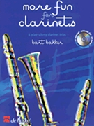 More Fun For Clarinets by Bakker Bart for Bb Clarinet