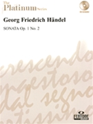Sonata Opus 1 #2 by Handel George Frideric for Trumpet and Piano (W / cd)