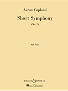 Short Symphony (No. 2) by Copland Aaron for Score
