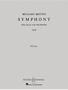 Symphony Op. 68 by Britten Benjamin for Full Score