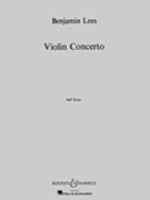 Violin Concerto by Lees Benjamin for Full Score