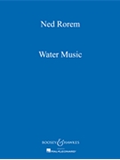 Water Music Full Sc by Rorem Ned for Full Score
