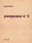 Pampeana No. 3 Op. 24 by Ginastera Alberto for Full Score
