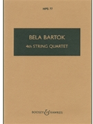 String Quartet #4 by Bartok Bela for Mini Score