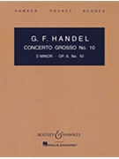 Concerto Grosso Op. 6 No. 10 by Handel George Frideric for Study Score