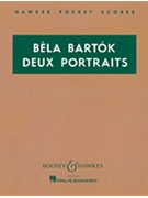 Two Portraits Op. 5 by Bartok Bela for Study Score