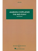 Red Pony by Copland Aaron for Study Score