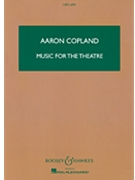 Music for the Theatre by Copland Aaron for Study Score