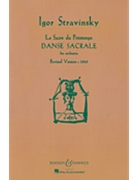 Danse Sacrale (Revised 1943) by Stravinsky Igor for Study Score