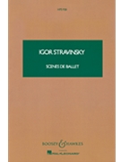 Scenes de Ballet by Stravinsky Igor for Study Score