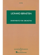 Divertimento for Orchestra by Bernstein Leonard for Study Score
