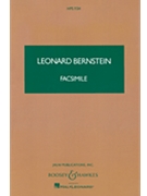 Facsimile - Ballet for Orchestra by Bernstein Leonard for Study Score