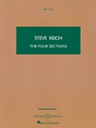 The Four Sections by Reich Steve for Study Score