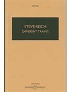 Different Trains by Reich Steve for Study Score