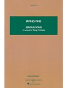Serious Song by Fine Irving for Study Score