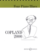 Four Piano Blues by Copland for Piano