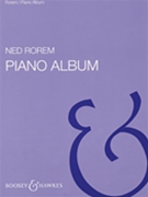 Piano Album by Rorem Ned for Piano