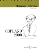 Danzon Cubano by Copland for 2 Piano 4 Hands