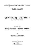 Lento Op. 35 No. 1 by Scott Cyril for Piano