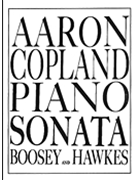 Piano Sonata by Copland for Piano