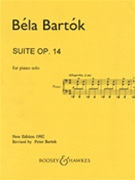 Suite Opus 14 by Bartok Bela for Piano