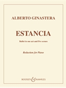 Estancia by Ginastera Alberto for Piano