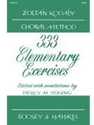 333 Elementary Exercises by Kodaly Zoltan for Book