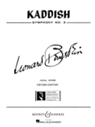 Kaddish (Symphony #3) by Bernstein Leonard for Voc Sc