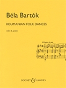 Roumanian Folk Dances by Bartok Bela - Szekely Zoltan - for Violin and Piano