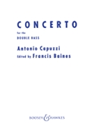 Concerto in F Major For Double Bass by Capuzzi Antonio - Baines Francis - for String Bass and Piano