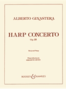 Harp Concerto Op. 25 by Ginastera Alberto for Harp